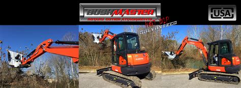 bushmaster skid steer attachments|bushmaster mini track loader.